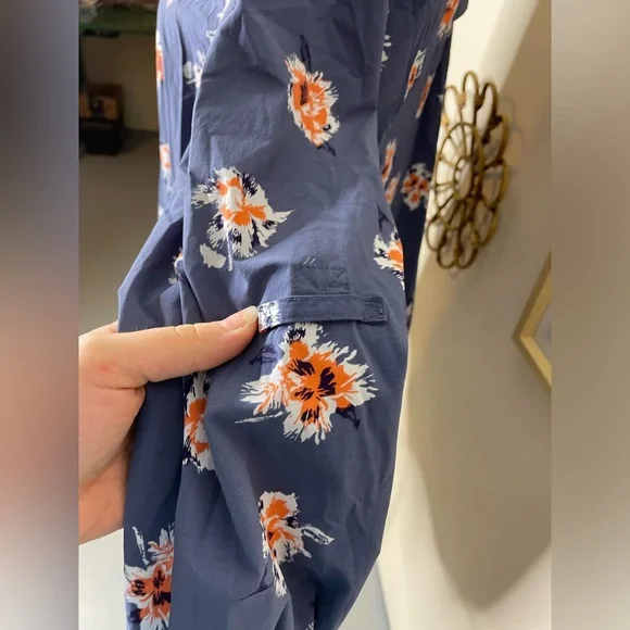 Duluth Women's Flex Sidewinder Long Sleeve Button Down Outdoor Gardener Blouse - Picture 12 of 15